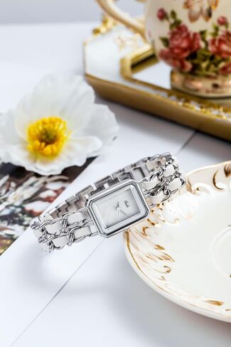 Gosasa Women's Watch Watch Chain Brid Band Fashion Square Bracelet Watches for Women Retro Minimalist Quartz Waterproof Ladies Watch in Kuwait