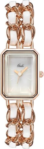 Gosasa Women's Watch Watch Chain Brid Band Fashion Square Bracelet Watches for Women Retro Minimalist Quartz Waterproof Ladies Watch in Kuwait