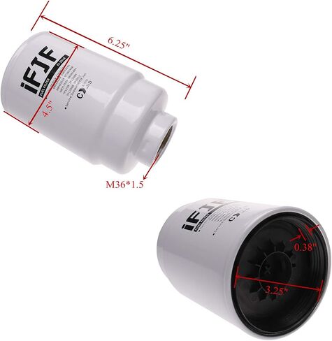 استبدال فلتر الزيت iFJF 29539579 لسيارة تشيفي سيلفرادو/جي إم سي سييرا 2500HD 3500 2001-2019 مع محرك الديزل Duramax 6.6L in Saudi Arabia
