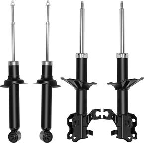 Shocks for Nissan,ECCPP 4 pcs Front Rear Shocks Absorbers fits 1995 1996 1997 1998 for Nissan 200SX,1995 1996 1997 1998 1999 for Nissan Sentra 333219 333220 341194 Auto Shocks Amortiguadores