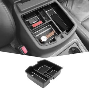 Center Armrest Console Storage Box Center Console Armrest Lid Tray Accessories Fit for Chevrolet Silverado/Suburban/Avalanche/Tahoe/GMC-Yukon/Sierra 2007-2013
