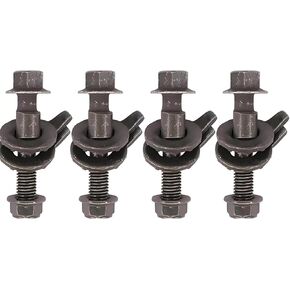 4pcs 16mm قابلة للتعديل محاذاة تصحيح الحدبة 16 مم للعجلات الأمامية كام البراغي 81280
