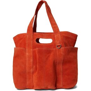 Suede Caravan, Red Orange
