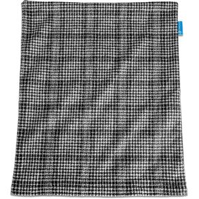 CooCoCo Heating Pad Cover, Crystal Velvet Cover for 12'' x 24'' Heating Pad, Soft Replacement Cover, Washable Cover for Electric Heating Pad, Cover ONLY, Gray