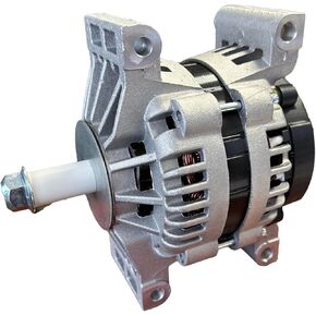 New Alternator Compatible With Volvo Freightliner International Mack Kenworth Peterbilt Sterling Western Trucks Delco 24SI 160 AMP Quad Pad Mount 8600889 0124625062 0124625187 1012118410 8719N RE024P