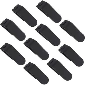 CHGCRAFT 10Pcs Clip On Bow-Tie Hardware Iron Bow Tie Clips Hardware for DIY Bowtie Hardware Closure 38.5mm × 12.5mm