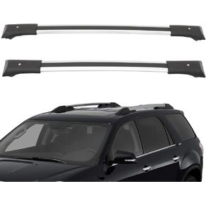 Scitoo Roof Rack Cross Bar 165 رطل متوافق مع GMC Acadia 2011-2016 2 Bars Cross Bars Silver