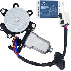 محرك نافذة الطاقة متوافق مع Infiniti G35 2 Door Coupe 2003-2007 & Nissan 350Z 2003-2009 ، جانب السائق الأمامي ، مع وظيفة مضادة للسيارة ، مع قابس 6 دبوس ، استبدل# 80731-CD00A 80731-CD000