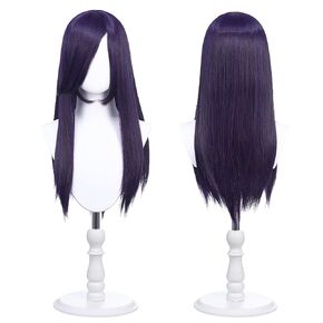 60cm / 24inch Universal Costume Wig with 2 Hair Nets for Cosplay, Halloween & Themed Parties (Sky Blue)