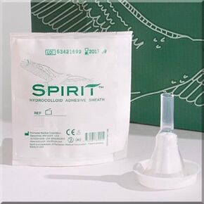 10 -Pack Spirit Condom Catheters Hydrocolloid Sheath 32mm Wideband Style 3 Rochester