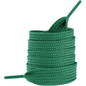 CHZM501 2 Pairs 2CM Fat Wide Jumbo Thick Flat Campus ShoeLaces for Sneakers,3/4" Fat Wide Shoe laces for Sneakers