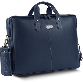 Top Grain Genuine Leather Laptop Messenger Bag for 15.6 inch Laptop (Vintage) LB106_V