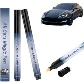 All Cars Magic Pen,Magic Car Scratch Removal Pen, Quick Fix for Scratches and Paint Dаmаgе,Fits All Car Colors.（2 Packs）