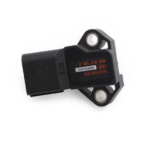 0261230208 Boost Manifold Absolute Pressure MAP Sensor 038906051E Replacement for Audi A4 A5 A6 A8 Q5 TT Quattro VW California MULTIVAN Transporter Seat EXEO