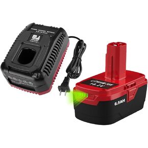 Energup 2Pack 3.5Ah Replacement Craftsman 19.2Volt Battery Lithium for Craftsman C3 XCP Craftsman 19.2V Battery 130279005 1323903 130211004 11045 315.115410 315.11485 for 19.2V Craftsman Battery