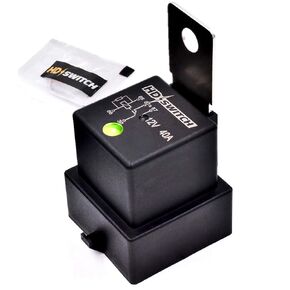 HD Switch 12V Relay WaterProof w/LED fits John Deere 102 105 107 115 125 130 135 140 155C 170 175 180 185 190C 240 245 260 265 285 316 320 420 425 430 445 455 655 755 756 855 856 955 LawnMower Tractor