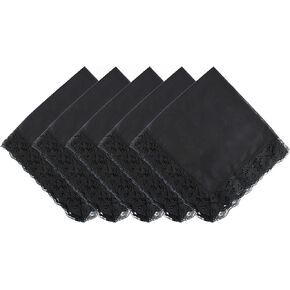 5pcs 24 "الأوشحة الوشاح لاب وشاح مع زخارف الدانتيل لاب لاب أغطية اللفة لتنورات اللفة للنساء في الكنيسة