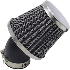 35mm Go Kart Bent Rubber Tube Air Filter Cleaner for 50cc 70cc 110cc 125cc ATV Dirt Bike Scooter NST SunL Kazuma Baja & XR50 CRF50