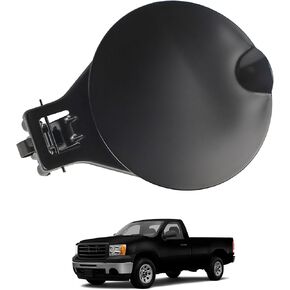 Fuel Filler Gas Tank Door Cover Compatible With 2007-2014 GMC Chevy Sierra 1500 2500 HD 3500 HD Silverado 1500 2500 HD 3500 HD Replaces 25871805 15940676