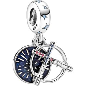 Lightsiber Dangle Charm 925 sterling Silver Prendant ، Home Jewelry Beads Homps for Women Bracelet & Necklace A0024