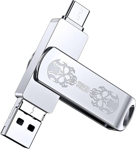256GB 3in1 iPhone Flash Drive, USB Photo Stick Transfer Video Files Ease in Among iPad Tablet Android Phone PC Mac TVbox Fast Secure, Realupta A Reliable External Storage,MFi Certified Tattoo(Thorns) in Saudi Arabia