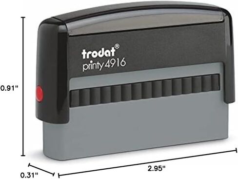 Trodat 6-4916 Replacement Pad - Black [Pack of 2] in Saudi Arabia