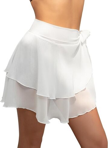 QIANXIZHAN Women's Sarong Wraps Swim Skirts, Swimsuit Cover up Beach Skirts Bathing Suit in Saudi Arabia