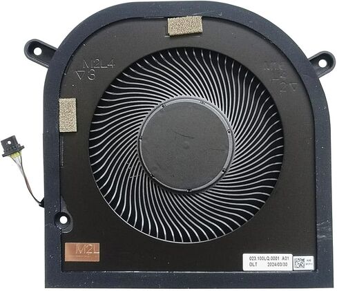 مروحة الجانب الأيمن (Fan2) مروحة تبريد GPU جديدة مخصصة لمروحة الكمبيوتر المحمول Dell XPS 17 9700 9710 P92F Series DC5V in Saudi Arabia