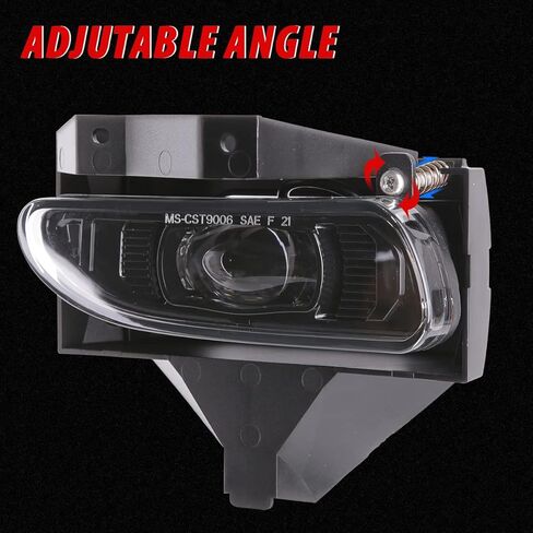LED Projector Fog Lights Compatible with 1999-2002 GMC Sierra 2000-2006 GMC Yukon/Yukon XL Pickup Truck DOT Approved-Clear Lens in Kuwait