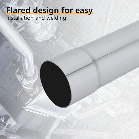 LCGP 180 Degree Exhaust Tube 3"OD Made of Super Quality Mild Steel DIY Exhaust Pipe in Kuwait