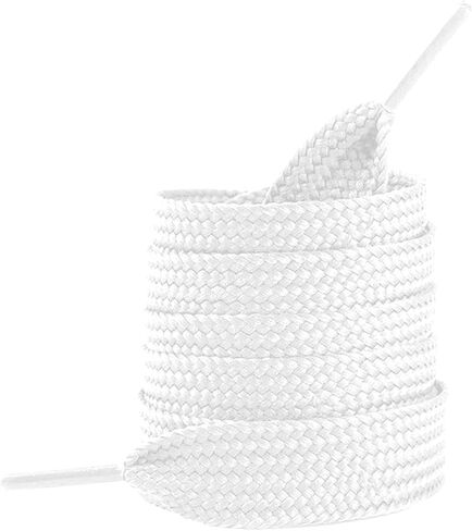 CHZM501 2 Pairs 2CM Fat Wide Jumbo Thick Flat Campus ShoeLaces for Sneakers,3/4" Fat Wide Shoe laces for Sneakers in Kuwait