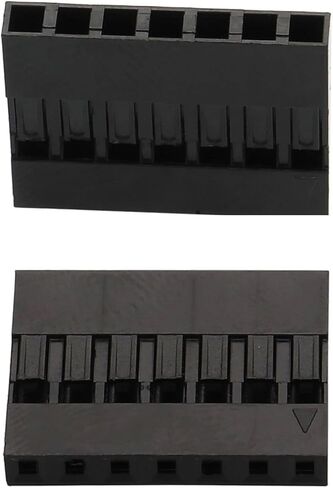 50Pcs 2.54mm 1x8P Dupont Connector Housing Female for Dupont Cable and Jumper Wire in Saudi Arabia
