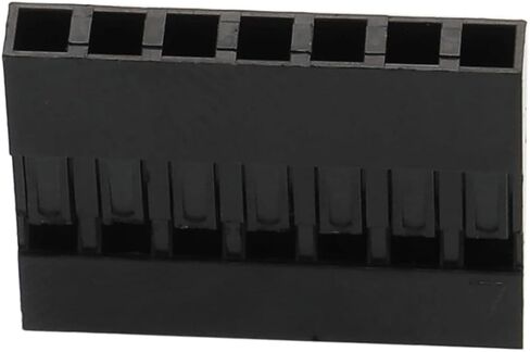50Pcs 2.54mm 1x8P Dupont Connector Housing Female for Dupont Cable and Jumper Wire in Saudi Arabia