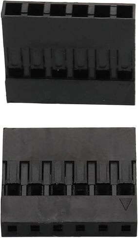 50Pcs 2.54mm 1x8P Dupont Connector Housing Female for Dupont Cable and Jumper Wire in Saudi Arabia