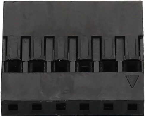50Pcs 2.54mm 1x8P Dupont Connector Housing Female for Dupont Cable and Jumper Wire in Saudi Arabia
