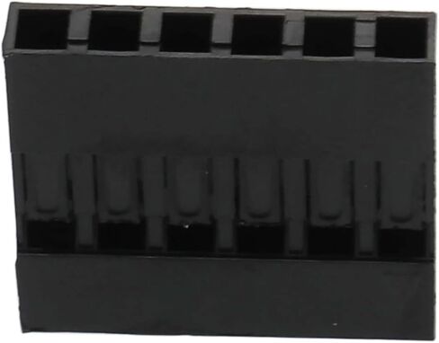 50Pcs 2.54mm 1x8P Dupont Connector Housing Female for Dupont Cable and Jumper Wire in Saudi Arabia