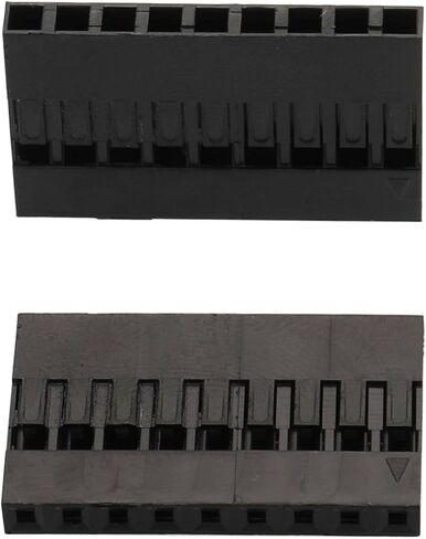 50Pcs 2.54mm 1x8P Dupont Connector Housing Female for Dupont Cable and Jumper Wire in Saudi Arabia