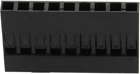 50Pcs 2.54mm 1x8P Dupont Connector Housing Female for Dupont Cable and Jumper Wire in Saudi Arabia