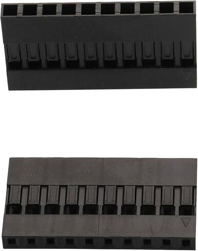 50Pcs 2.54mm 1x8P Dupont Connector Housing Female for Dupont Cable and Jumper Wire in Saudi Arabia