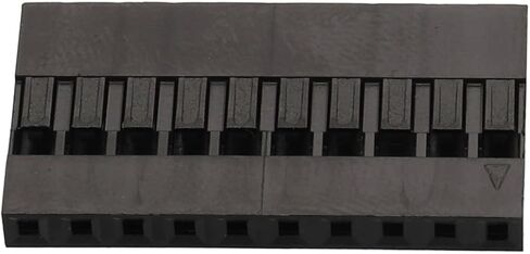 50Pcs 2.54mm 1x8P Dupont Connector Housing Female for Dupont Cable and Jumper Wire in Saudi Arabia