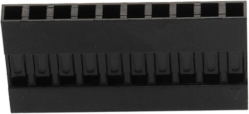 50Pcs 2.54mm 1x8P Dupont Connector Housing Female for Dupont Cable and Jumper Wire in Saudi Arabia