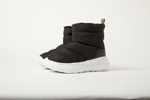 Dearfoams Men's Texoma Regrind Slip-in Boot-Comfortable, Puffy Nylon, Fleece Lining, Energy Return Mid Calf in Kuwait