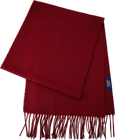 Wool Scarf for Men and Women, Elegant Lightweight Wool Wrap Shawl, Unisex Warm Winter Womens Mens Scarves in Saudi Arabia