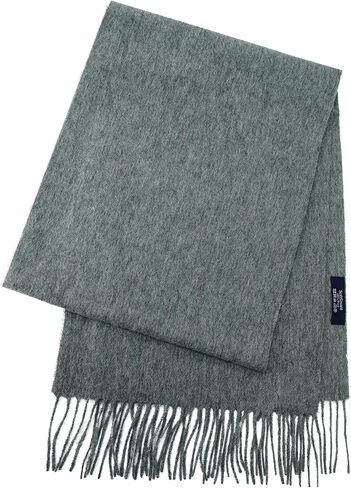Wool Scarf for Men and Women, Elegant Lightweight Wool Wrap Shawl, Unisex Warm Winter Womens Mens Scarves in Saudi Arabia