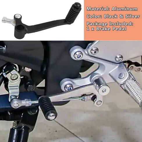 Motorcycle Gear Shifter Shift Lever Shifter Pedal Replacement for Yamaha YZF R3 2015-2025 MT03 MT-03 MT 03 2020 2021 2022 2023 2024(Sliver) in Kuwait