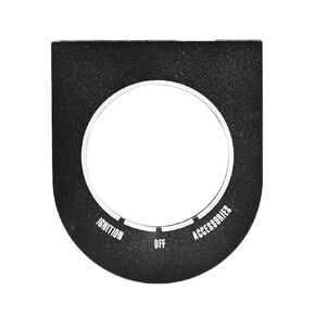 مفتاح غلاف DASH Nameplate متوافق مع Harley Dyna FXDWG 93-03 Softail FXST FLST 96-17