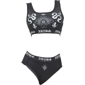 Mewocos Sports Bra و Panty مجموعة للنساء مجموعة التمرينات الرياضية Bralette مجموعة مع نسيج تنفس