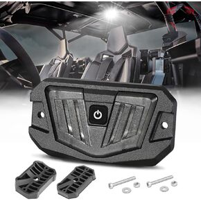 UTV Dome Light, Niwaker 12V Universal LED Interior Lights with Switch Utility Roll Cage Lights Flood Cab Lighting Roll Bar Mount LED Light for UTV ATV Truck Off Road SUV Polaris RZR Can Am Boat