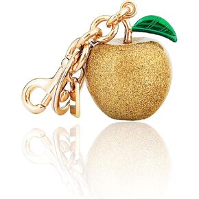 Cherry Bag Charm for Handbag, Big-Apple Fruit Bag Charm Cherry Car Accessories KeyChain