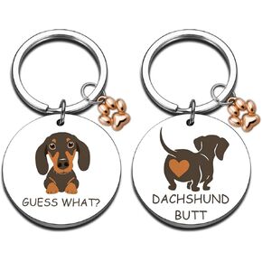 Dachshund Gifts Dachshund Keychain Funny Cute Weiner Dog Gifts For Women Dog Mom Dad Gift Best Gift Idea